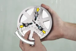 Otwornica regulowana Wolfcraft 45 - 130 mm