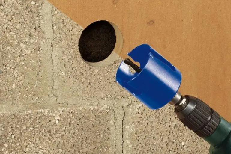 Otwornica uniwersalna HM 68 mm Wolfcraft - kompletna