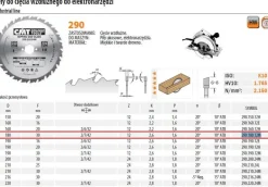 PIŁA DO CIĘCIA POPRZECZNEGO, OBRÓBKA WYKAŃCZAJĄCA HM 180x30x2,6/1,6 Z=40