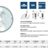 PIŁA HW D=216 F=30 Z=64 K=2,8/2,2 ALUMINIUM, MOSIĄDZ, KOMPOZYT