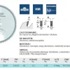 PIŁA HW D=165 F=20 Z=40 K=2,2/1,6 ALUMINIUM, MOSIĄDZ, KOMPOZYT