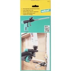 Pistolet do pianki montażowej WOLFCRAFT
