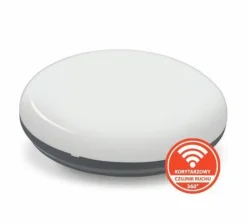 PLAFON SUN NATYNKOWY 24W E27x1 CZUJNIK RUCHU