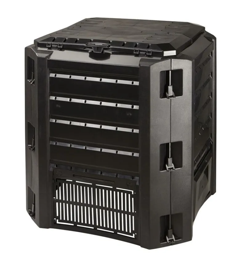 PROSPERPLAST KOMPOSTOWNIK 380L CZARNY 82 x 72 x 72cm