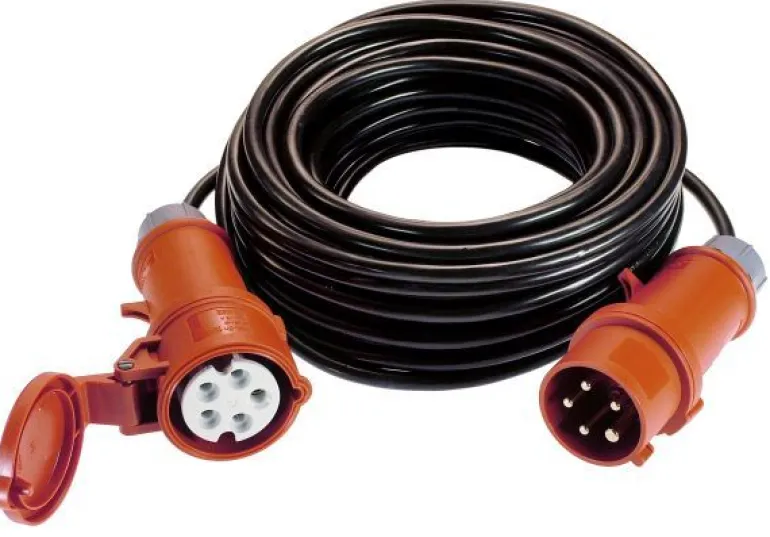 Przedłużacz siłowy 50 m AS-SCHWABE 5G6 neopren 32 A
