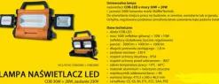 REFLEKTOR COB 30W + 2W 230V