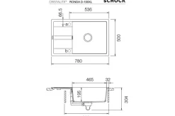 SCHOCK RONDA CRISTALITE + D-100XL ONYX