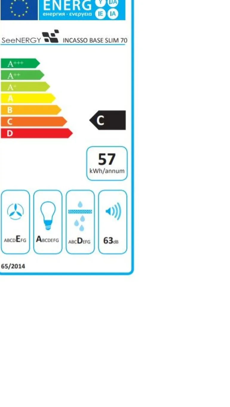 SEENERGY INCASSO BASE SLIM 70 BL