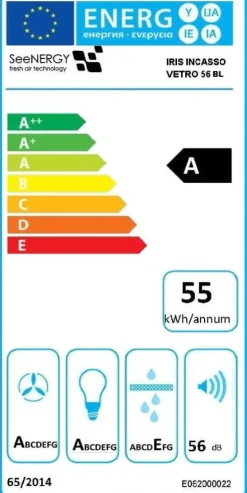SEENERGY IRIS INCASSO VETRO 56 BL