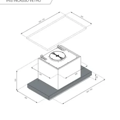 SEENERGY IRIS INCASSO VETRO 76 BL