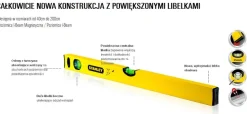 STANLEY POZIOMNICA CLASSIC 2000mm