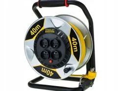 STANLEY PRZEDŁUŻACZ BĘBNOWY 40m 3x1,5mm 16A IP20