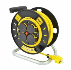 STANLEY PRZEDŁUŻACZ BĘBNOWY 15m 3x1,5mm 16A IP20