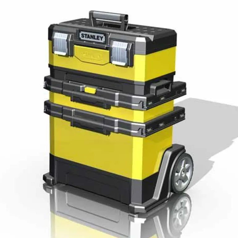 STANLEY SKRZYNIA-WARSZTAT NA KOŁACH ŻÓŁTY