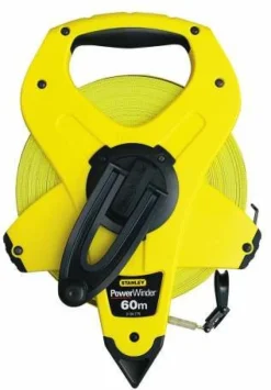 STANLEY TAŚMA MIERNICZA GEODEZYJNA Z WŁÓKNA SZKLANEGO POWERWINDER 60m