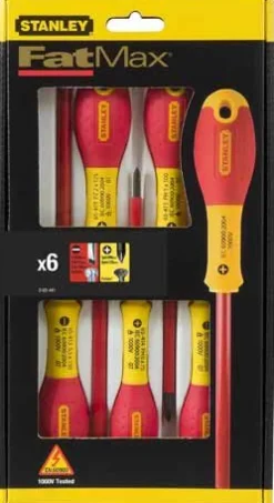 STANLEY WKRĘTAKI 6cz.IZOLOWANE FATMAX 0-65-441