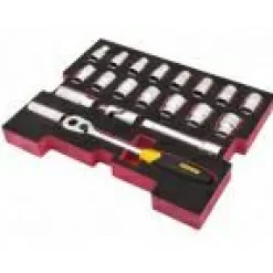 STANLEY ZESTAW KLUCZY 20el. 1/2" WKŁADKA PIANKOWA DO T-STACK