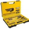STANLEY ZESTAW KLUCZY 1/4",1/2" 75 elem.