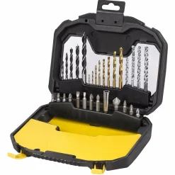 STANLEY ZESTAW KOŃCÓWEK I WIERTEŁ 30el.