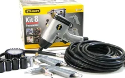 STANLEY ZESTAW NARZĘDZI PNEUMATYCZNYCH 8 elem.