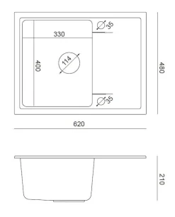 STEINER LEONARDO 116 CZARNY QN10116BL