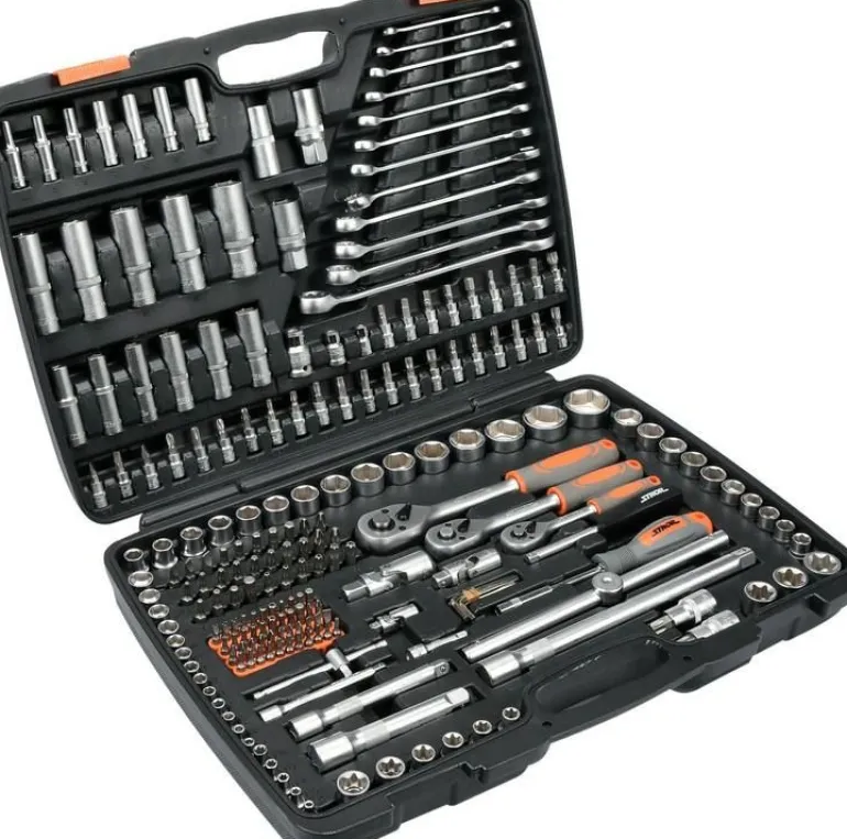 STHOR ZESTAW KLUCZY 216el 1/2"/3/8"/1/4" 58691