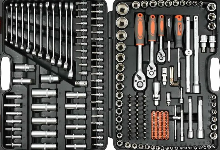 STHOR ZESTAW KLUCZY 216el 1/2"/3/8"/1/4" 58691