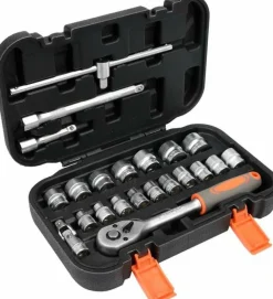 STHOR ZESTAW KLUCZY 3/8" 22el 58661