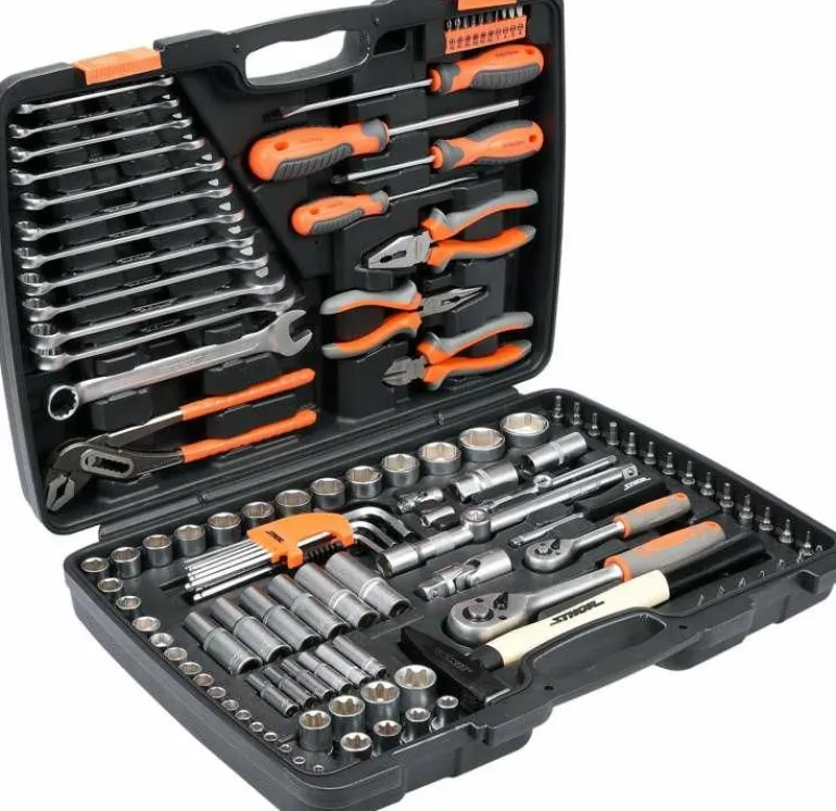 STHOR ZESTAW NARZĘDZI 122 ELEMENTÓW 58690