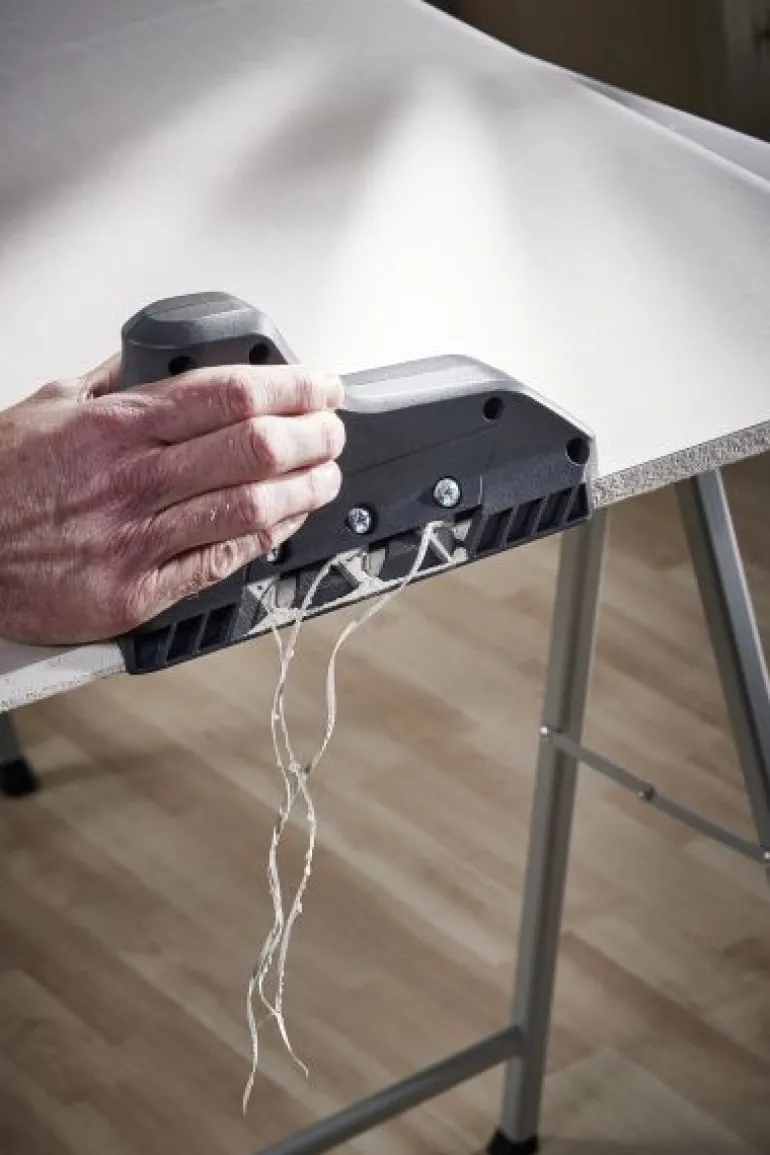 Strug do fazowania krawędzi płyt z karton-gipsu Wolfcraft - wymienne ostrza