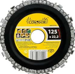 TARCZA ŁAŃCUCHOWA DO DREWNA 125mm