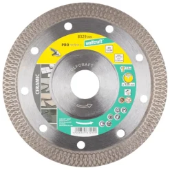 Tarcza diamentowa do płytek 125 x 22/10 Wolfcraft Pro Ceramic Turbo