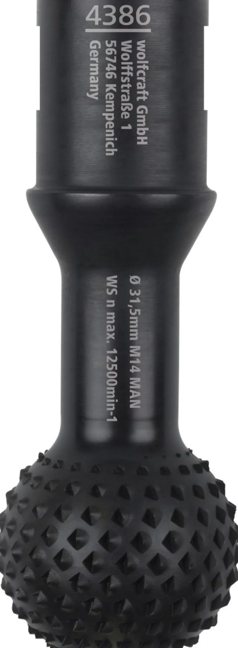 Tarnik/ zdzierak Wolfcraft, kulisty o31,5mm do szlif. kąt..