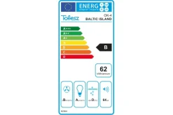 Toflesz Baltic Island Gold 40 cm 700m3/h Złoty