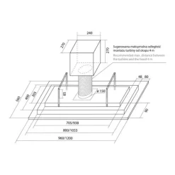 Toflesz OK-6 Elite biały 96cm