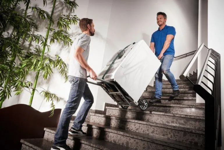 Uchwyt do wózka Wolfcraft TS850 / TS1500, do transportu ładunków po schodach