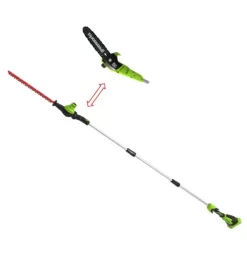 40V pilarka/nożyce do żywopłotu na wysięgniku Greenworks GD40PSH