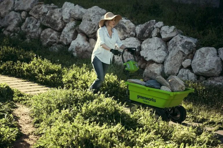 40V Taczka ogrodowa Greenworks G40GC