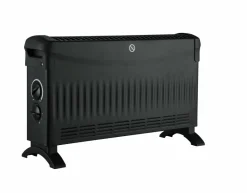 VOLTENO KONWEKTOR BASIC 2000W Z NAWIEWEM 750W/1250W/2000W. CZARNY