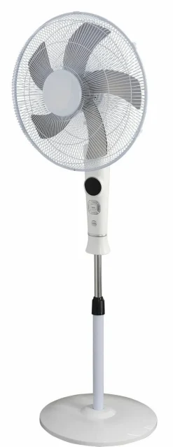 VOLTENO WENTYLATOR PODŁOGOWY BIAŁY+ PILOT+WYŚWIETLACZ 40cm