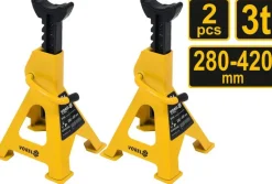 VOREL PODSTAWKI SAMOCHODOWE 2 SZTUKI 3T 280 - 420mm 80308