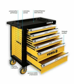 VOREL SZAFKA WARSZTATOWA 6 - SZUFLAD 58539