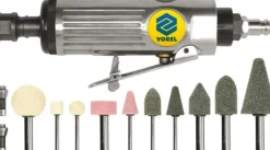 VOREL SZLIFIERKA PROSTA PNEUMATYCZNA + AKCESORIA 81109