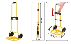 VOREL WÓZEK MAGAZYNOWY SKŁADANY 60kg 78660