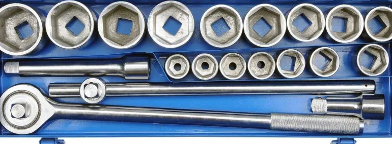 VOREL ZESTAW KLUCZY 21el. 3/4"..