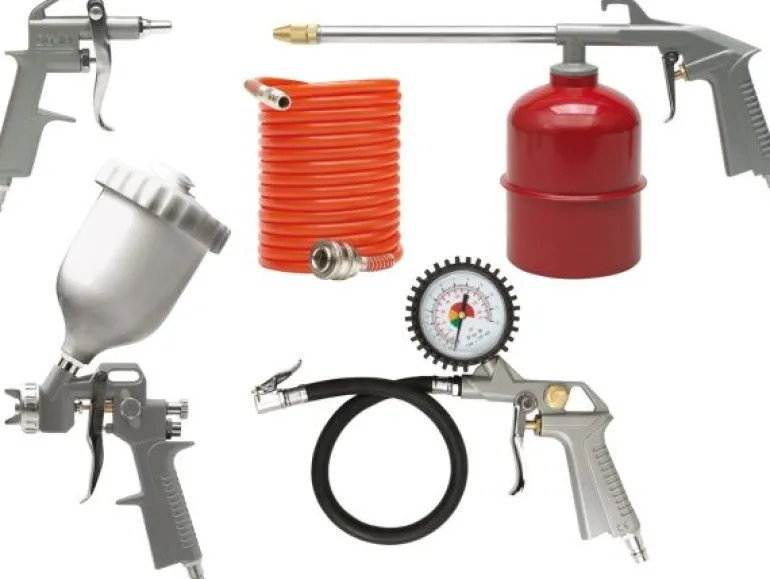 VOREL ZESTAW NARZĘDZI PNEUMATYCZNYCH 5 elem.