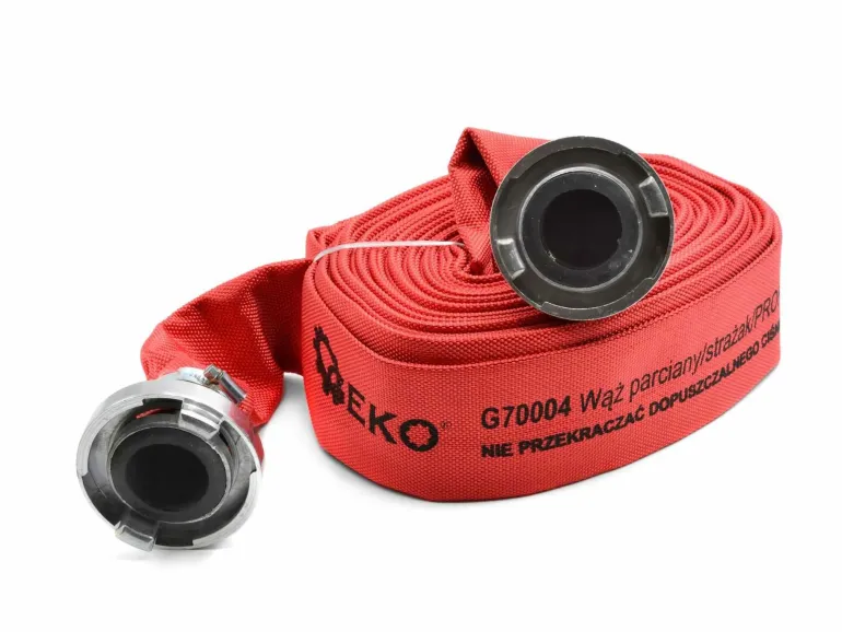 WĄŻ DO WODY 2"x 20m STRAŻACKI PARCIANY CIĘŻKI, 8 BAR