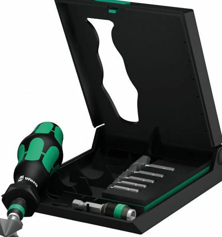 WERA ZESTAW POGŁĘBIACZY STOŻKOWYCH Z UCHWYTEM