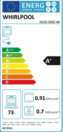 WHIRLPOOL AKZM 8480 NB