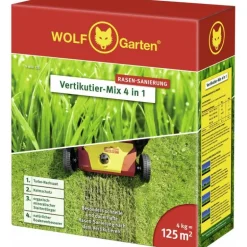 WOLF GARTEN ZESTAW DO REGENERACJI TRAWNIKA 125 M2 4W1 V-MIX 125
